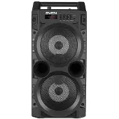 SVEN Portable column Speaker PS-440, black, power output 2x10W (RMS), TWS, Bluetooth, FM, USB, Micro