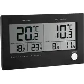 TFA-Dostmann TFA - Funk-Thermometer TWIN 30.3048 - schwarz