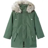 Name it Winterjacke - NOOS - NkfMilla Parka - Agave Green - - 14 Jahre (164) - Winterjacken