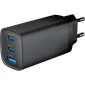 Gembird Power Delivery Charger 1xA 2xC GaN Black