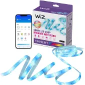 WiZ Connected LED-Lichtleiste 10 m, Intelligenter Leuchtstreifen, Wi-Fi/Bluetooth, Weiß, Wi-Fi 4 (802.11n), 802.11b, 802.11g, LED, Kunststoff