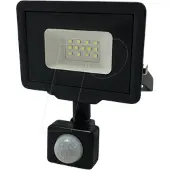 Optonica LED Fluter, Bewegungsmelder 5943, 10 W, 2700 K, schwarz