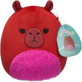 Squishmallows SQJW7520A; SQCR06581 - Squishmallows Marcia das Wasserschwein (Capybara) - 19 cm (7,5")