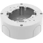 Hanwha SBV-140BW, Anschlussdose, Weiß, , QNV-C8083R/C9083R, QNV-C8011R/C8012/C9011R, QND-6011/21, QND-8011/21, QND-6012R/22R/72R/82R,..., Aluminium, 14,3 cm