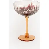 Sissy-Boy Champagnergläser Scallop Mit Leoprint - Hellbraun