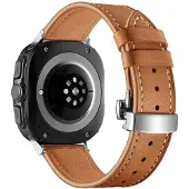 Cover-Discount Galaxy Watch Ultra (47mm) - Lederarmband Ersatz mit Butterfly Verschluss