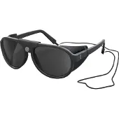 SCOTT - Sonnenbrillen - Cervina Black Grey aus Leder - schwarz