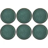 Bitz Frühstücksteller Gastro Green / Green 21 cm (6er Set)