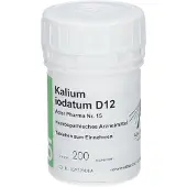 Adler Pharma Biochemie Adler 15 Kalium jodatum D 12 T 200 St