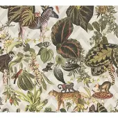 Metropolis By Michalsky Living Vliestapete "Change is good, Jungle Joy", floral-botanisch-tropisch, Designertapete Tapete Dschungel Tapeten Wohnzimmer Schlafzimmer Küche