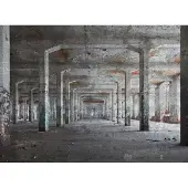 Living Walls Fototapete "Designwalls Concrete Posts" glatt Vlies, Wand, Schräge, Decke
