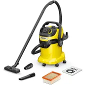 Kärcher 1.628-372.0, 2100 W, Trommel-Vakuum, Trocken&Nass, Staubbeutel, 25 l, 73 dB