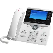 Cisco 8861, IP-Telefon, Schwarz, Silber, Tisch/Wand, Digital, 12,7 cm (5"), 800 x 480 Pixel