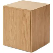New Works Mass Beistelltisch w/Schublade Eiche - , Holz, Holz