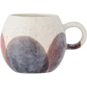 Bloomingville Paula-Tassen, braun/blau, 4er-Set