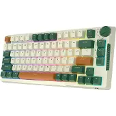 Royal Kludge Rkh81 Rgb Wireless Mechanical Keyboard, Sky Cyan Switch (Grün)