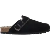 Scholl Clog Olivier F New Suede Sa Herren Black-Schuhgröße 39