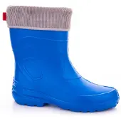 Lemigo Damenstiefel rubber Jessy 800, blau, (Koronblume/Grau) , 41 EU
