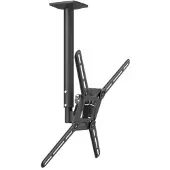 Barkan - Deckenhalterung 29 Zoll - 65 Zoll/74cm - 165cm - Flat/Curved TV - Betrachtungswinkel, Ausziehbar, Drehbar + Neigbar