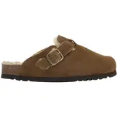 Scholl Clog Fae New Suede Damen Taupe-Schuhgröße 35