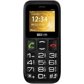 Maxcom MM426 Telefon für ältere Menschen Schwarz 2G Bildschirm 1.77" Freisprecheinrichtung 300 Kontakte