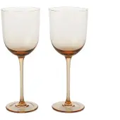Ferm Living Weißweinglas Host Blush 300 ml (2er-Set)