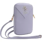 GUESS PU Grained 4G Metal Logo Wallet - purple