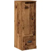vidaXL Highboard Altholz-Optik 36x35,5x103,5 cm Holzwerkstoff