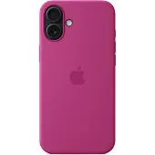 Apple Original iPhone 16 Plus Hülle - Silikon - Backcover/Soft Case - Rosa