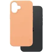 PanzerGlass Apple iPhone 16 Plus Hülle - Silikon - - Backcover/Hard Case - Orange