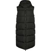 Pieces Pcbee Lange Gefütterte Weste | Schwarz | M