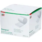 Lohmann & Rauscher GmbH & Co. KG Lohmann & Rauscher Komprex Schaumgummi Binde, weiß, individuell zuschneidbar - 1 Stück, Maße: 8 cm x 2 m, Stärke 5 mm 1 St