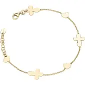 Amen CROCI CUORI Damenarmband