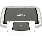Berg Trampolin Sprungtuch Quadrat 200x200 cm