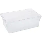 Rubbermaid Lebensmittelbehälter, 47 l, 66 x 46 x 23 cm, durchsichtig, Inhalt 6