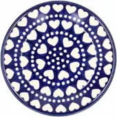 Bunzlau Castle Kuchenteller Plat Blue Valentine (15,5 cm)