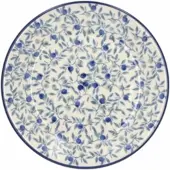 Bunzlau Castle Kuchenteller Plat Blue Olive (15,5 cm)