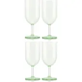 Bodum Weißweinglas Oktett Kunststoff Pistazie 230 ml (4er-Set)