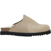 Scholl Clog Fae Studs Suede Sa Damen Beige-Schuhgröße 40