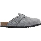 Scholl Clog Olivier New Felt Herren Grey-Schuhgröße 44