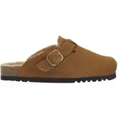 Scholl Clog Fae New Suede Damen Cognac-Schuhgröße 35