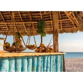 Living Walls Fototapete "Designwalls Beach Bar" glatt Vlies, Wand, Schräge, Decke