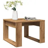 vidaXL Beistelltisch Artisan-Eiche 50x50x35 cm Holzwerkstoff