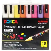 Mitsubishi Plakatmarker PC-5M 16 Farben