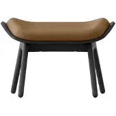 UMAGE - The Reader Ottoman, Eiche schwarz / sugar brown