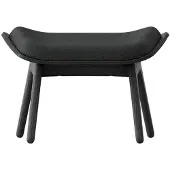UMAGE - The Reader Ottoman, Eiche schwarz / shadow