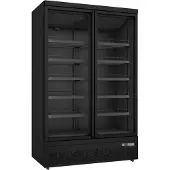 Saro Kühlschrank, 2 Glastüren, GTK 1000 PRO - schwarz 453-1117 , 1 Stück