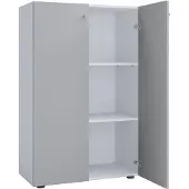 VCM Büroschrank LonaXLDT weiss