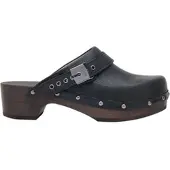 Scholl Clog Pescura Robin N F Leather T Damen Black-Schuhgröße 42