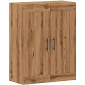 vidaXL Wandschrank Artisan-Eiche 69,5x34x90 cm Holzwerkstoff